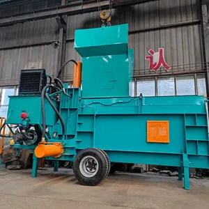 Three Cylinder Hydraulic Hay Baler Machine for Straw and Grass Packing thumbnail-3