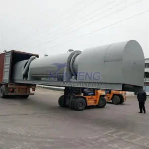 New Design Rice Husk Bran Drum Charcoal Making Machine Coffee Residue Soybean Dregs Pyrolysis Charcoal Making Equipment EPC thumbnail-2