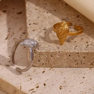 Stainless Steel Ring Smooth Surface 12mm Width High Polish for Couple Gift Wholesale thumbnail-2