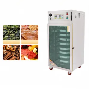 Rotary Roaster Dehydrator Dryer for Tea Flowers Dried Fruit and Food Multi-layer Aroma-Enhancing Machine Stainless Steel thumbnail-2