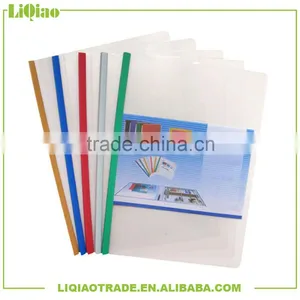 A4 Colorful Pumping Rod Transparent File Folder thumbnail-1