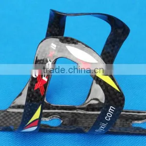 FLX-CG-04P Full Carbon 3k Road MTB Mountain TT Bike Bicycle Water Bottle Cage thumbnail-1