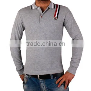 Men's Longsleeve Polo t Shirts thumbnail-1