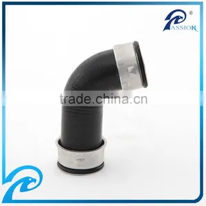 Custom Auto Spare Parts Black Silicone Rubber Flexible Pipe Couplings thumbnail-1