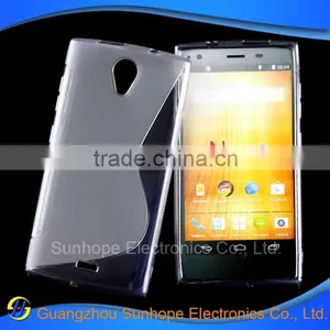 Factory Price TPU S Line Soft Matte Non-slip Mobile Cell Phone Case for Orange Nura 5.5 thumbnail-1