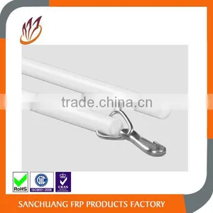 0.374" 9.5mm Fiberglass Curtain Wand Rod Fiberglass Baton Rod thumbnail-1