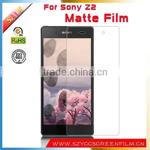 6 Years Supplier hd Clear Anti Oil Smart Phone LCD Clear Matte Screen Protector for Sony Xperia Z2 thumbnail-1