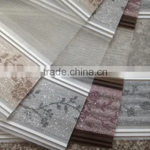 Wholesale Newest 100% Polyester Living Room Window Zebra Blinds Fabric thumbnail-3