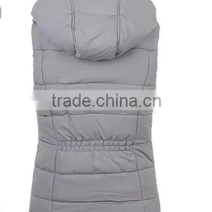Lady's Lining Fleece 100%polyester Stock Winter Vest thumbnail-2