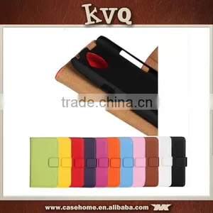 Leather Wallet Stand Card Flip Case Cover For HTC One X thumbnail-3