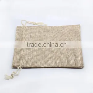 BP0703 Fashion Jewelry Linen Jute Burlap Pouch Bags,gife Bags for Bracelets thumbnail-2