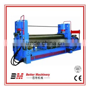 Excellent Stainless Steel 3 Roller NC Bending Machine thumbnail-1