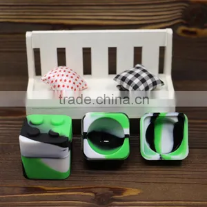 Square 9ml Silicone Container Bho Extracts Silicone Dab Jar Silicone Oil Container thumbnail-2