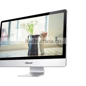 Chinese Factory 23.6 Inch Intel i7 Quad-core Desktop Computer All in One pc thumbnail-1