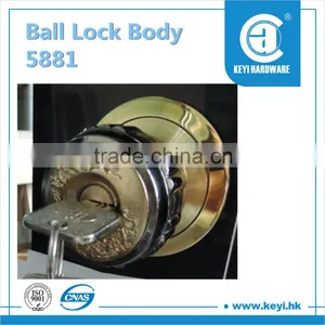 2015 Hot Sale 5881 Door Lock / Ball Lock Body / Furniture Lock Factory Price With High Quality thumbnail-1