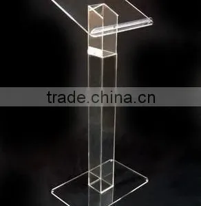 Clear Acrylic Lectern thumbnail-1