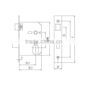 Hotel Self Locking Door Lock thumbnail-4