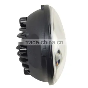 Super Top Rated 5.75'' 40w Black Housing Led Headlight for Harley thumbnail-6