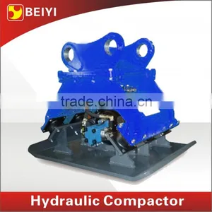 BEIYI Plate Compactor Prices Hydraulic Vibro Compactor BYKC03/06/08/10 Plate Compactor thumbnail-1