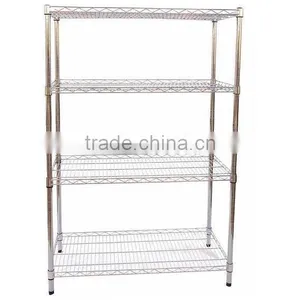 Modern Design Wire Shelf Wire Shelving Chromed Plated thumbnail-1