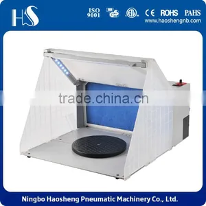 HS-E420DCLK New LED Airbrush Spray Booth for Model Painting thumbnail-3