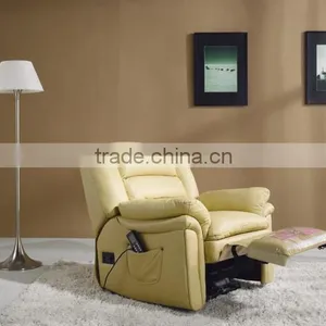 Modern 100% Genuine Leather Sets Massage Rocker Parts Recliner Sofa thumbnail-5