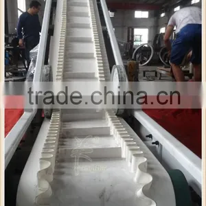 Zhenying High Inclination Angle Belt Conveyor for Flour thumbnail-2