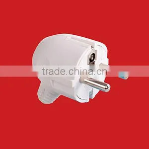Power Plug With Grounding/ Schuko Power Plug thumbnail-1