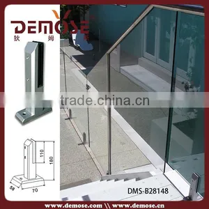 Floor Mounted Stainless Glass Spigot Clamp thumbnail-1