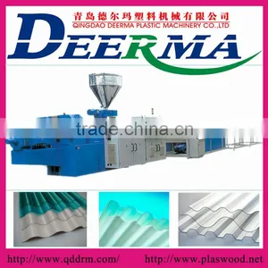 Roofing Sheets Corrugated Pvc Plastic Production Line thumbnail-1