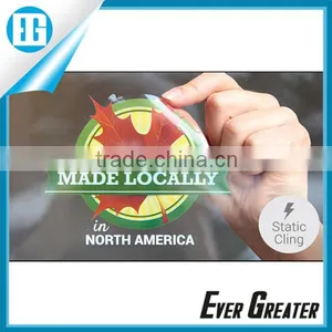 Custom Static Cling Vinyl Sticker, Window Clings DIE CUT WINDOW STICKER Custom Car Bumper Sticker thumbnail-1
