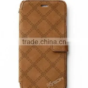Handmade Genuine Real Leather Man Business Case for Iphone 6 Plus thumbnail-1