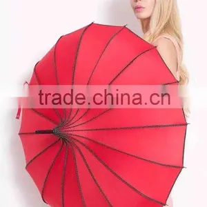 2015 Women's Japan Air Blunt Pagoda Parasol Umbrella for Sale thumbnail-5