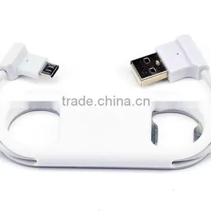 2015 Promotional 3 in 1 Bottle Opener USB Sync Charge Cable Usb Data Cable for Samsung HTC thumbnail-4