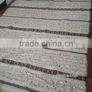 Vintage Moroccan Wedding Blanket 272cm x 150cm thumbnail-1