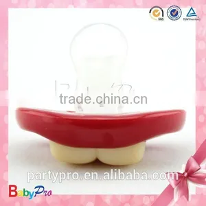Partypro Hot Sale Red Color Funny Pacifier thumbnail-6