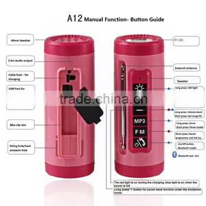 2016 New Christmas Gift Phone Speaker Music Speaker Bluetooth Speaker With USB MP3 thumbnail-4