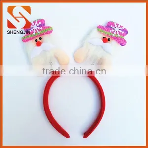 SJ-6759 New Cheap Sring Santa Design Christmas Headband Supplier thumbnail-3
