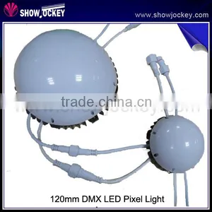 120mm RGB SMD 5050 DC 24V Milky Cover DMX LED Pixel Light thumbnail-2