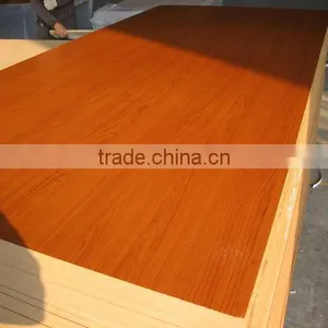 2.5mm LINYI Plywood Cheap and Good Quality MDF, Medium Density Fiberboard( MELAMINE FACED MDF) thumbnail-3
