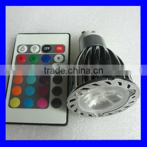 IR Remote Control Memmory RGB Spotlights thumbnail-1