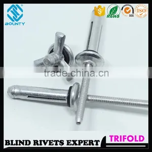 HIGH QUALITY FACTORY LEAKAGE TRIGRIP RIVETS FOR GLASS CURTAIN WALL thumbnail-1