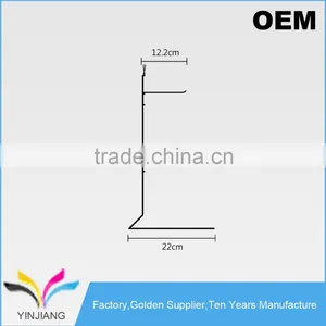 High Quality Hangzhou Factory Metal Wire Hanging Counter Stand With Hooks thumbnail-4