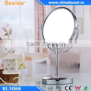 Beelee 8'' Brass SS304 Mirror Salon Smart Cosmetic De Table Quality Choice thumbnail-3