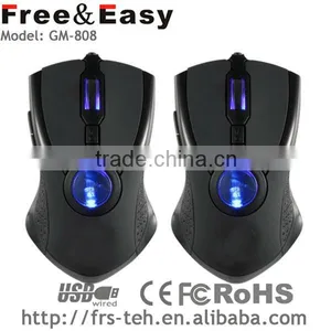 GM-808 Wired Gaming Mouse Glare Optical Mouse thumbnail-1