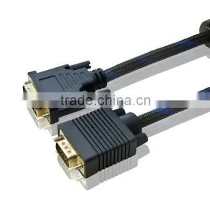 BLACK MOLDED VGA TO DVI CABLE thumbnail-1