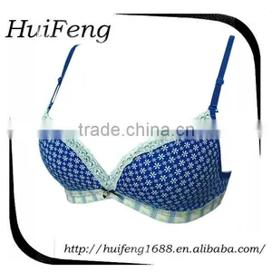 Hotsale Printing Ladies Sexy Lace Bra thumbnail-2