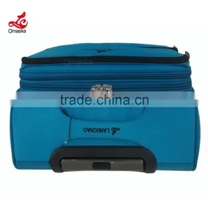 Business Travel Like King New Style Big Handle Soft Nylon Eva Leaves Luggage thumbnail-4