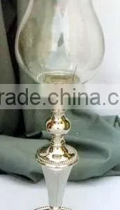 Hurricane Candle Holder- Silver Candle Holder thumbnail-1