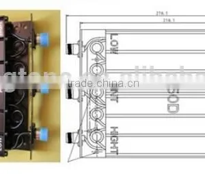 Two Way Radio Repeater Duplexer 136-174/400-480mhz Walkie Talkie Signal Booster Duplexer Vhf Uhf thumbnail-2